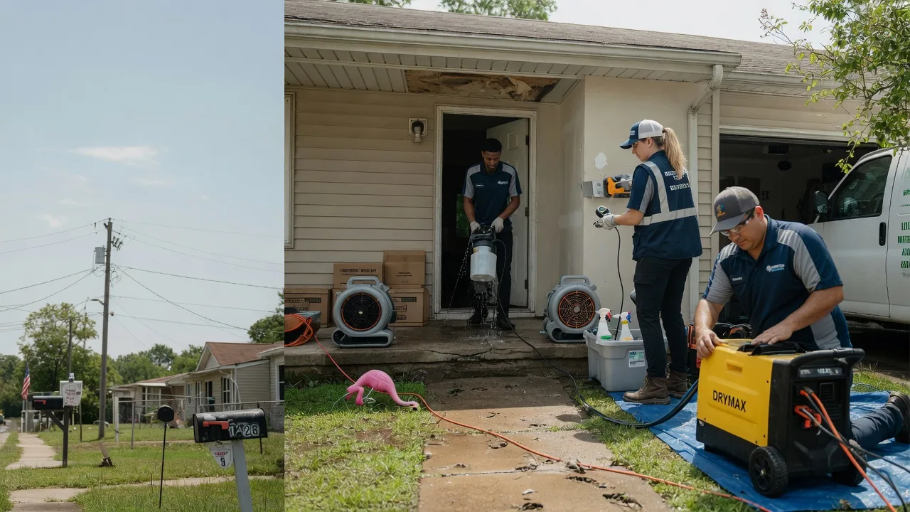 Storm Damage Water Removal in Vincennes, IN near me